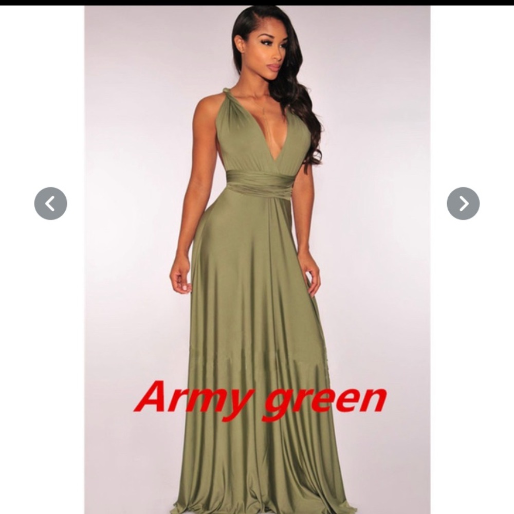 Multi wear maxi dress